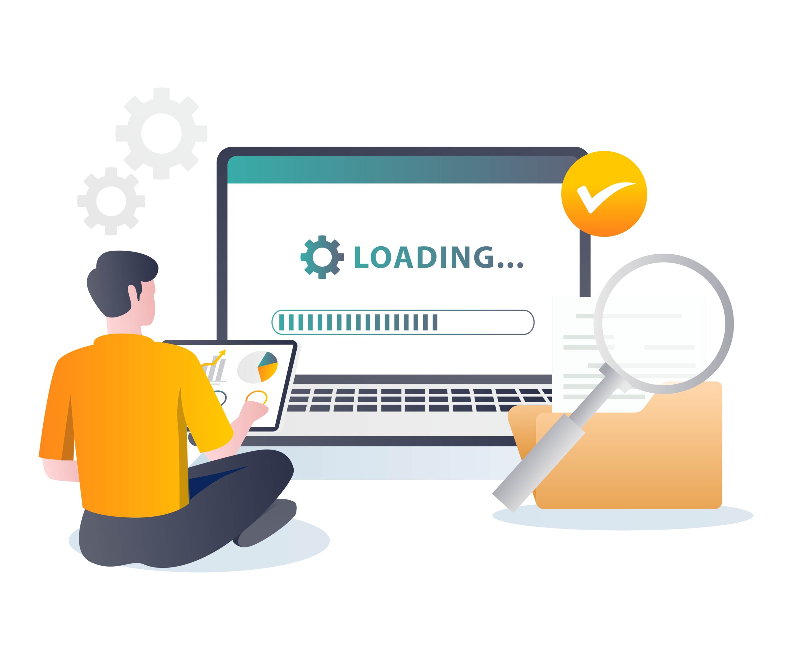 flat_design_concept_updating_and_loading